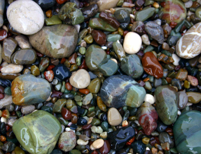 Камни с моря их названия
